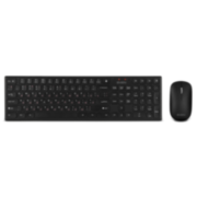 Беспроводной набор ножничная клавиатура+мышь SVEN KB-C2550W чёрный (109 кл.,12Fn, 1000DPI, 2+1 кл.) Sven SV-021672