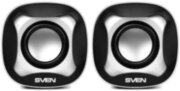 SVEN 170, чёрный-белый, USB, акустическая система 2.0, мощность 2x2,5 Вт(RMS) SVEN 170 Black/White