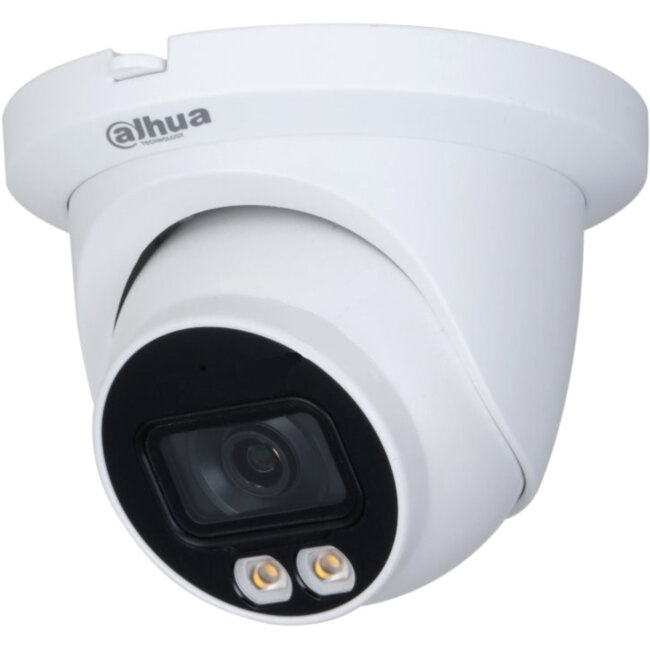 Уличная купольная IP-видеокамера Full-color, 4Мп Камера видеонаблюдения IP уличная DH-IPC-HDW2439TP-AS-LED-0360B