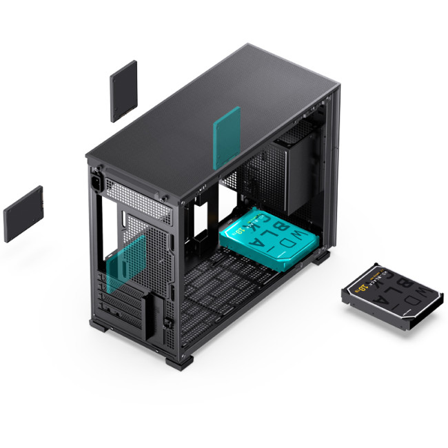 Корпус без блока питания JONSBO D31 MESH Black Корпус без блока питания JONSBO D31 MESH Black