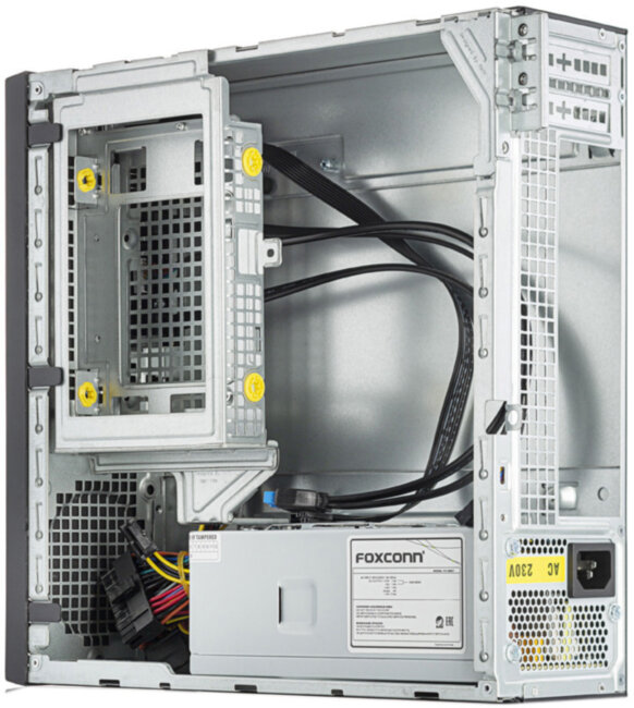 Корпус с блоком питания 250Вт. Foxline FL-RS02BLK-FX250T Корпус с блоком питания 250Вт. Foxline FL-RS02BLK-FX250T