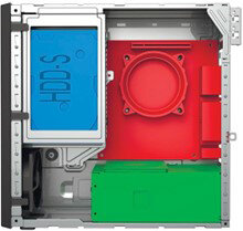 Корпус с блоком питания 250Вт. Foxline FL-RS02BLK-FX250T Корпус с блоком питания 250Вт. Foxline FL-RS02BLK-FX250T