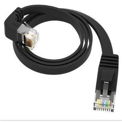 GCR Патч-корд 1.0m UTP кат.6, черный, верхний угол, литой, ethernet high speed, RJ45, T568B GreenConnect GCR-53925 GCR Патч-корд 1.0m UTP кат.6, черный, верхний угол, литой, ethernet high speed, RJ45, T568B GreenConnect GCR-53925