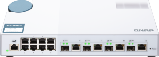 Коммутатор Коммутатор QNAP QSW-M408-4C