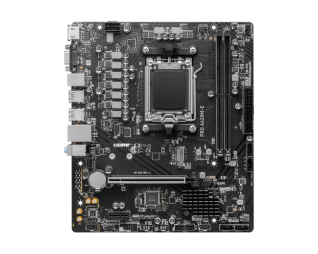 Материнская плата MSI PRO A620M-E