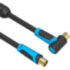 Кабель Vention антенный M/M угол 90 - 1,5м Vention VAV-A02-B150