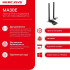 Wi-Fi  Bluetooth PCI Адаптер Mercusys MA30E