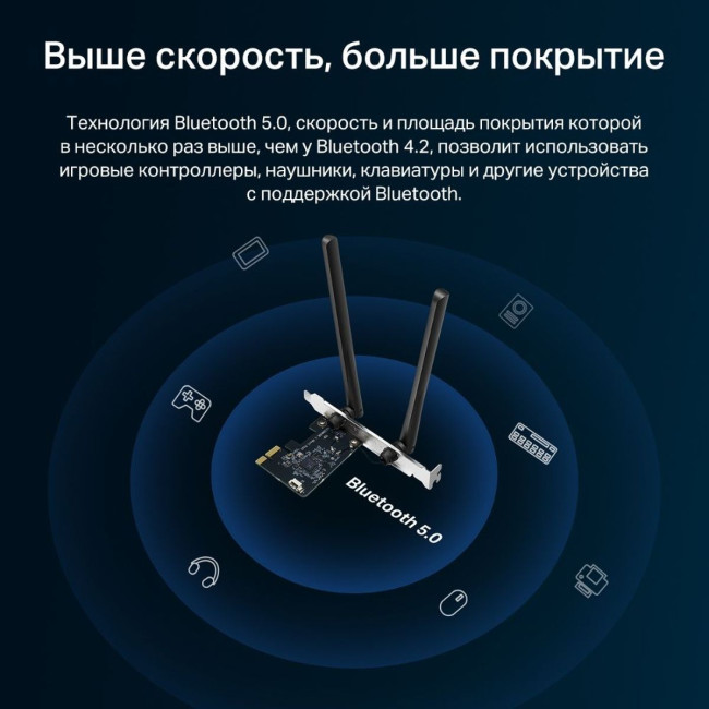 Wi-Fi  Bluetooth PCI Адаптер Mercusys MA30E Wi-Fi  Bluetooth PCI Адаптер Mercusys MA30E