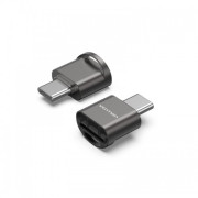 Картридер Vention OTG USB 2.0 CM / MicroSD - Серый Vention CLMH0 Картридер Vention OTG USB 2.0 CM / MicroSD - Серый Vention CLMH0