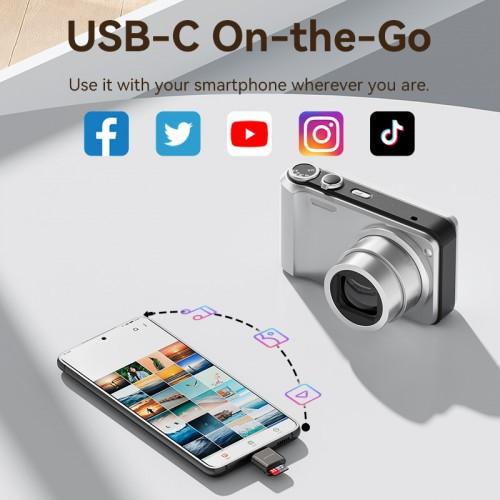 Картридер Vention OTG USB 2.0 CM / MicroSD - Серый Vention CLMH0 Картридер Vention OTG USB 2.0 CM / MicroSD - Серый Vention CLMH0