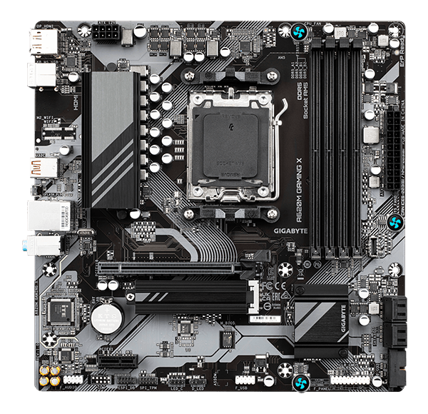 Материнская плата Gigabyte A620M GAMING X