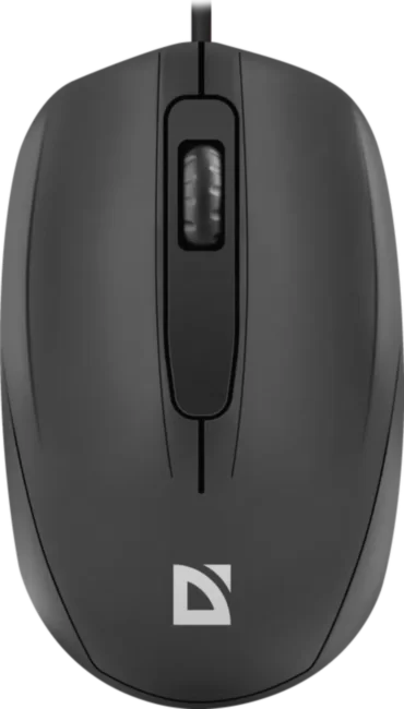 Defender Проводная оптическая мышь Alpha MB-507 черн,3D,бесшумная,1,8м Defender 52507
