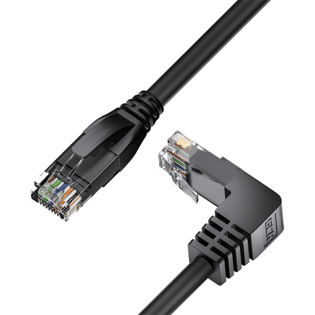 GCR Патч-корд прямой 7.5m UTP кат.5e, черный, верхний угол, литой, ethernet high speed, RJ45, T568B Greenconnect GCR-53934 UTP кат.5e, 7.5 м GCR Патч-корд прямой 7.5m UTP кат.5e, черный, верхний угол, литой, ethernet high speed, RJ45, T568B Greenconnect GCR-53934 UTP кат.5e, 7.5 м