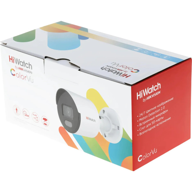 4Мп уличная цилиндрическая IP-камера HiWatch DS-I450L(C)(2.8mm) 4Мп уличная цилиндрическая IP-камера HiWatch DS-I450L(C)(2.8mm)