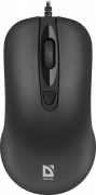 Defender Проводная оптическая мышь Classic MB-230 4кнопки,1000/1200dpi,черный Defender Classic MB-230 Defender Проводная оптическая мышь Classic MB-230 4кнопки,1000/1200dpi,черный Defender Classic MB-230
