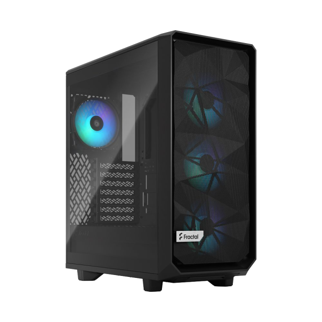 Корпус ПК без блока питания Корпус Design Meshify 2 Compact RGB TG Light Tint (FD-C-MES2C-06) Корпус ПК без блока питания Корпус Design Meshify 2 Compact RGB TG Light Tint (FD-C-MES2C-06)