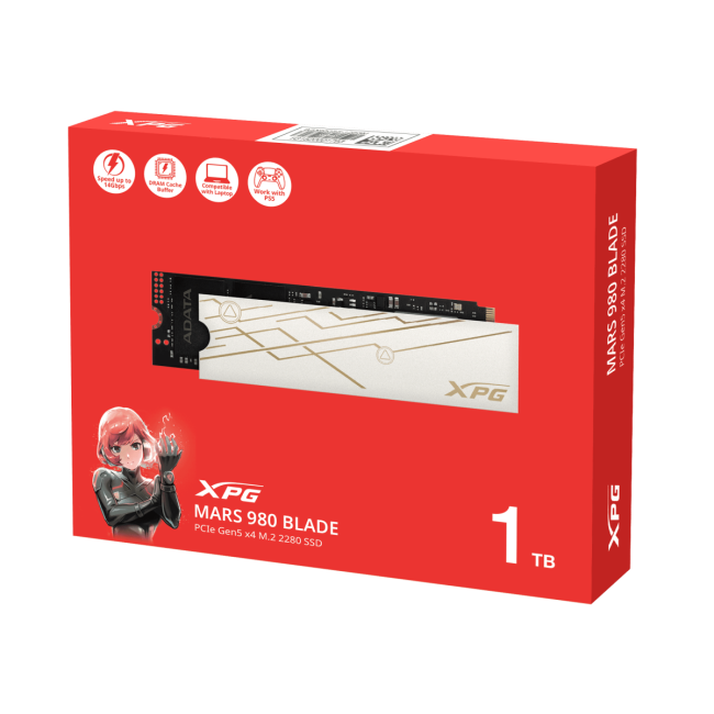 Твердотельный накопитель ADATA SMAR-980B-1TCS Твердотельный накопитель ADATA SMAR-980B-1TCS