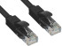 Greenconnect Патч-корд прямой 3.0m, UTP кат.5e, черный, позолоченные контакты, 24 AWG, литой, GCR-LNC06-3.0m, ethernet high speed 1 Гбит/с, RJ45, T568B Greenconnect RJ45(m) - RJ45(m) Cat. 5e U/UTP PVC 3м чёрный