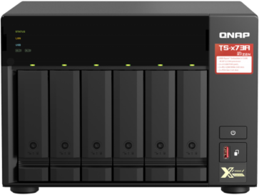 Сетевое хранилище без дисков QNAP TS-673A-8G