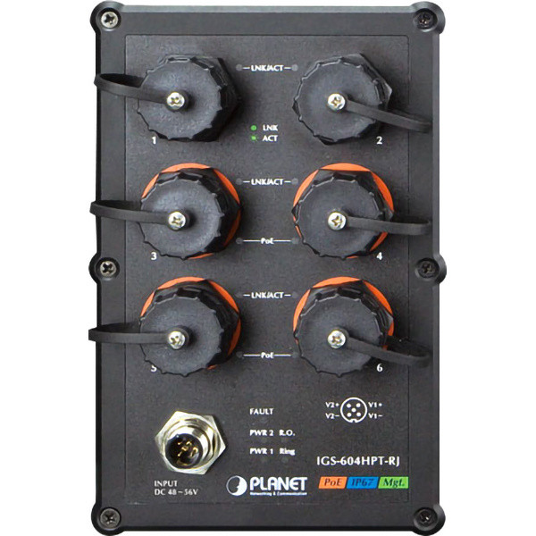 коммутатор PLANET IGS-604HPT-RJ коммутатор PLANET IGS-604HPT-RJ