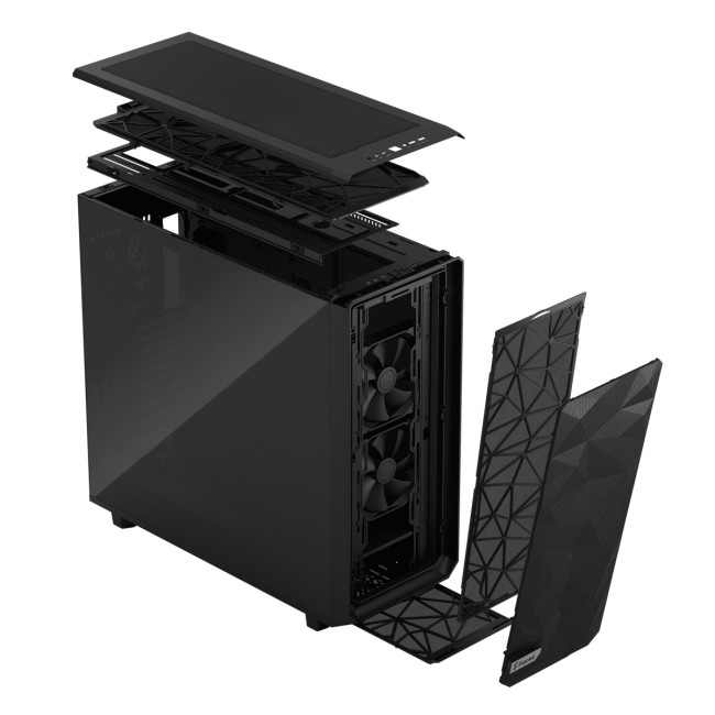 Корпус ПК без блока питания Fractal Design Case Meshify 2 XL, Dark Tempered Glass Корпус ПК без блока питания Fractal Design Case Meshify 2 XL, Dark Tempered Glass