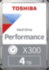 Жесткий диск Toshiba X300 Perfomance HDWR440UZSVA