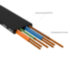 GCR Патч-корд PROF плоский прямой 1.5m, UTP медь кат.6, черный, 30 AWG, ethernet high speed 10 Гбит/с, RJ45, T568B, GCR-53056 Greenconnect RJ45(m) - RJ45(m) Cat. 6 1.5м чёрный