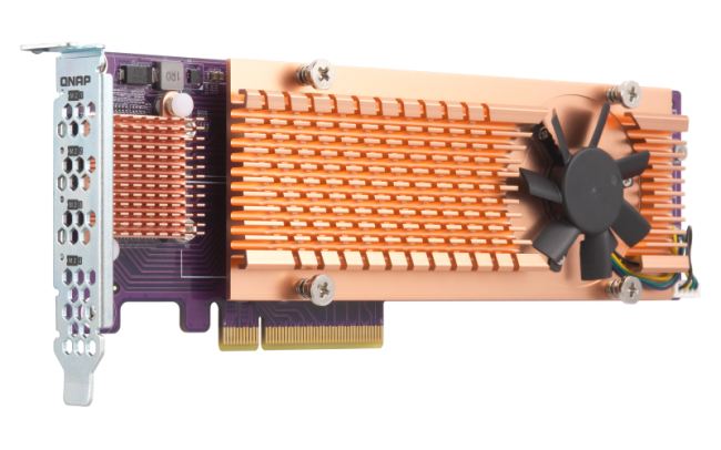 Плата расширения QNAP QM2-4P-384 Плата расширения QNAP QM2-4P-384