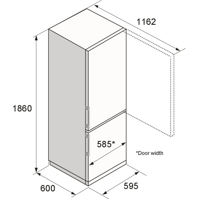 Холодильник ASKO ASKO RFC586KNBB1 Холодильник ASKO ASKO RFC586KNBB1