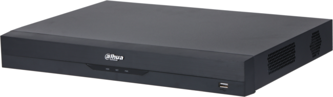 8-канальный IP-видеорегистратор, Входящий поток до 80Мбит/с, сжатие: H.265+ H.265 H.264+ H.264 MJPEG, разрешение записи до 12Мп, накопители: 2 SATA III до 8Тбайт, воспроизведение: 4кн@1080p 1кн@8Мп, видеовыходы: 1 HDMI 1 VGA, cеть: 1 RJ45 100Мбит/с, aудио