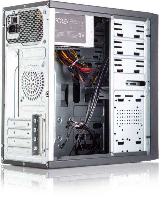 Корпус с блоком питания 450Вт. Foxline Forza FZ-053-SX450R