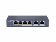 Сетевой неуправляемый коммутатор 4 RJ45 1000M PoE порта; 1 Uplink порт 1000М Ethernet; PoE: IEEE802.3af IEEE802.3at; бюджет PoE 35Вт; поддержка режима передачи до 100м10 Gbps защита от перенапряжений DC48В 0.8A; 38Вт;-10 C...+55C. Коммутатор неуправляемый Сетевой неуправляемый коммутатор 4 RJ45 1000M PoE порта; 1 Uplink порт 1000М Ethernet; PoE: IEEE802.3af IEEE802.3at; бюджет PoE 35Вт; поддержка режима передачи до 100м10 Gbps защита от перенапряжений DC48В 0.8A; 38Вт;-10 C...+55C. Коммутатор неуправляемый