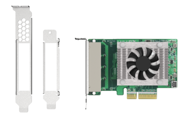 Сетевая карта QNAP QXG-2G4T-I225 Сетевая карта QNAP QXG-2G4T-I225