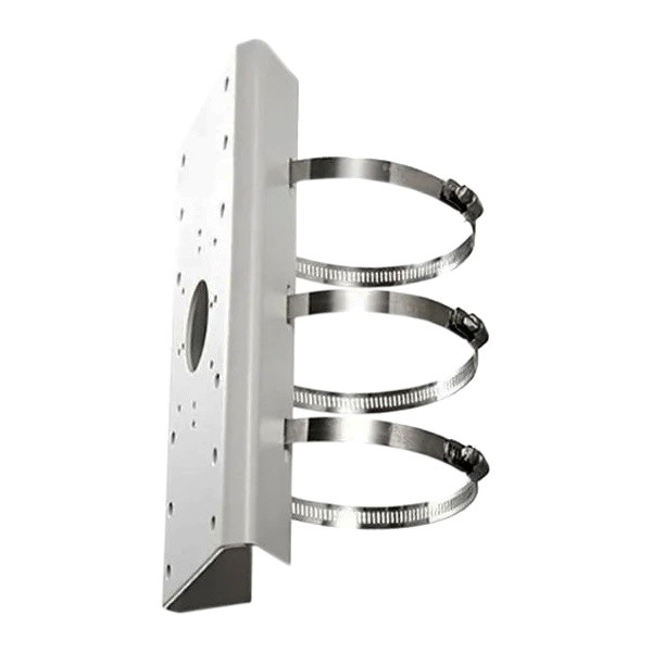 Крепление на столб, белое, нержавеющая сталь, 127×46×250мм Hikvision DS-1475ZJ-SUS Крепление на столб, белое, нержавеющая сталь, 127×46×250мм Hikvision DS-1475ZJ-SUS