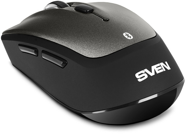 Беспроводная мышь SVEN RX-585SW сер. (бесш. кл., Bluetooth, 2,4GHz, 5+1кл., ST, 800-1600DPI, блист.) Sven RX-585SW Беспроводная мышь SVEN RX-585SW сер. (бесш. кл., Bluetooth, 2,4GHz, 5+1кл., ST, 800-1600DPI, блист.) Sven RX-585SW