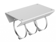 Крепление на столб, белое, совместимо с настенным кронштейном, сталь, диаметр 67-127мм Hikvision DS-1684ZJ Крепление на столб, белое, совместимо с настенным кронштейном, сталь, диаметр 67-127мм Hikvision DS-1684ZJ