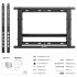 Кронштейн для ВИДЕОСТЕН ONKRON ONKRON ONKRON PRO7M BLACK