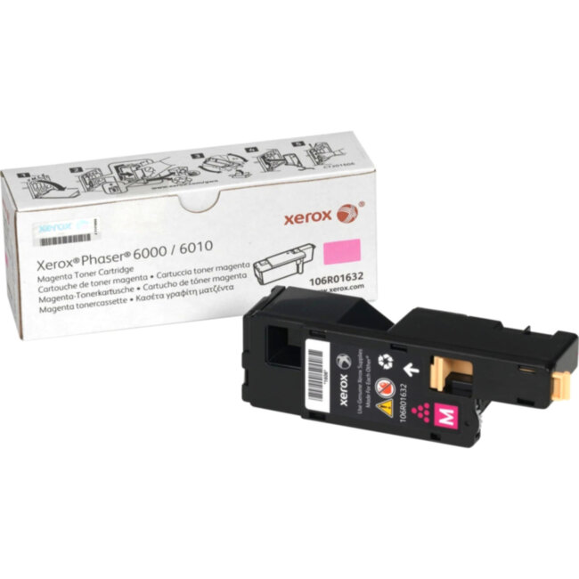 Тонер-картридж малиновый PH6000B Xerox 106R01632