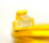 Greenconnect Патч-корд прямой 0.3m, UTP кат.5e, желтый, позолоченные контакты, 24 AWG, литой, GCR-LNC02-0.3m, ethernet high speed 1 Гбит/с, RJ45, T568B Greenconnect RJ45(m) - RJ45(m) Cat. 5e U/UTP PVC 0.3м жёлтый