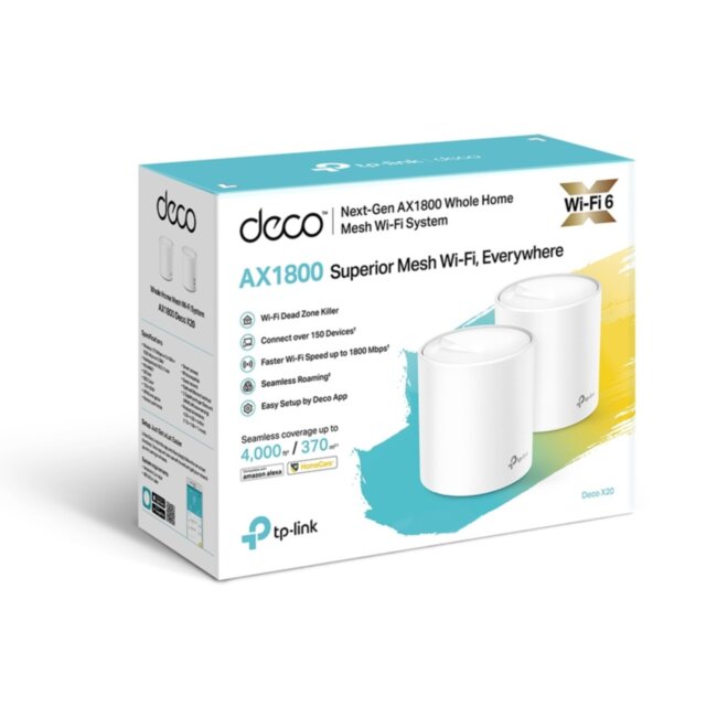 Точка доступа TP-Link Deco X20 (2-pack)