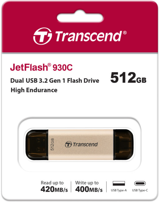 Флеш-накопитель Transcend JetFlash 930C Флеш-накопитель Transcend JetFlash 930C