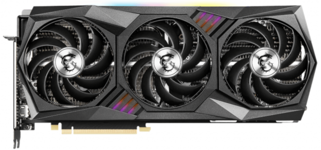 Видеокарта MSI GeForce RTX 3080 GAMING Z TRIO 12G LHR