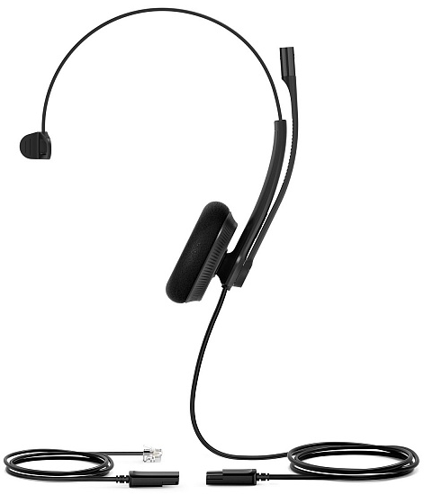 Гарнитура проводная Yealink YHS34 Mono Гарнитура проводная Yealink YHS34 Mono