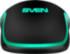 Мышь SVEN RX-530S чёрная (бесшумн. клав, 3+1кл. 800-1200DPI, блист.) Sven RX-530S
