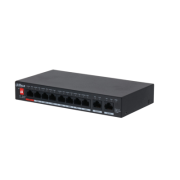 10 портовый гигабитный РОЕ-коммутатор, 10 портов x10/100/1000 Base-T (Питание PoE), Мощность PoE портов: 1 ≤60Вт, порты: 2-8≤30Вт, Всего: ≤96Вт, IEEE802.3af/IEEE802.3at/Hi-PoE, Бюджет РОЕ: 96 ВтПитание :DC 48~57В Dahua DH-PFS3010-8GT-96 10 портовый гигабитный РОЕ-коммутатор, 10 портов x10/100/1000 Base-T (Питание PoE), Мощность PoE портов: 1 ≤60Вт, порты: 2-8≤30Вт, Всего: ≤96Вт, IEEE802.3af/IEEE802.3at/Hi-PoE, Бюджет РОЕ: 96 ВтПитание :DC 48~57В Dahua DH-PFS3010-8GT-96