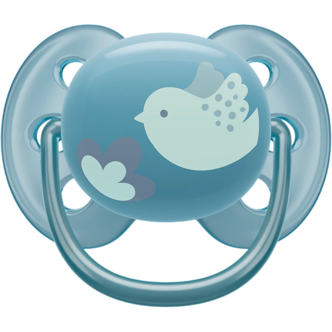 Пустышка ultra soft, птичка, 6-18 мес., 1 шт. Philips SCF092/04 Пустышка ultra soft, птичка, 6-18 мес., 1 шт. Philips SCF092/04