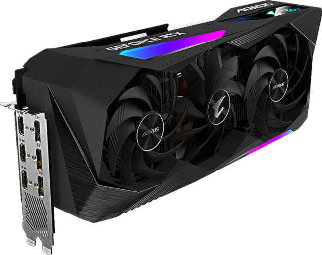 Видеокарта Gigabyte AORUS GeForce RTX 3070 Ti MASTER 8G Видеокарта Gigabyte AORUS GeForce RTX 3070 Ti MASTER 8G