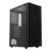 Корпус без блока питания Компьютерный корпус HSPD M530-TGBK