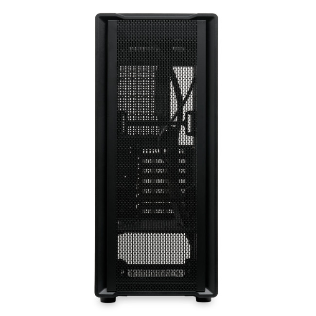 Корпус без блока питания Компьютерный корпус HSPD M530-TGBK