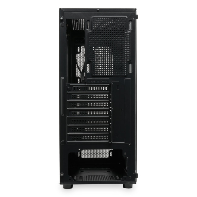 Корпус без блока питания Компьютерный корпус HSPD M530-TGBK